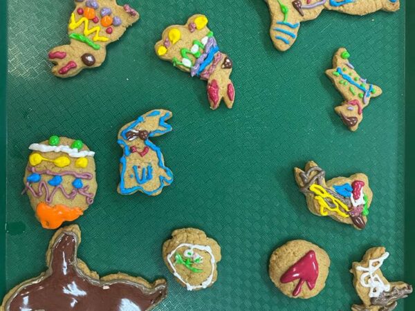 Mały kucharz i wielkanocne ciasteczka 🍪🍪