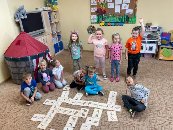 Układamy domino 🥰🤩